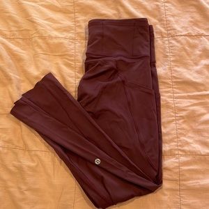 Lululemon Fast and Free 7/8 length